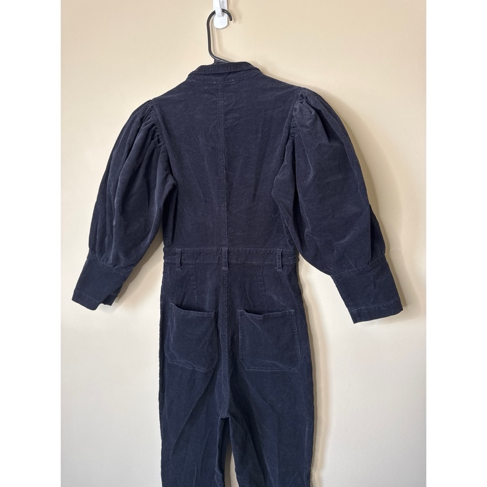 WEWOREWHAT 70s Corduroy Jumpsuit in Black Size XS - Picture 5 of 8